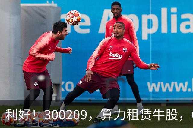利好！300209，算力租赁牛股，Q3营收大增55倍