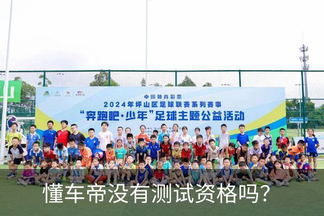 懂车帝没有测试资格吗？